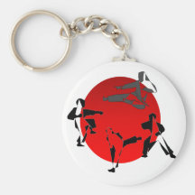keychainkaratekampsportar sparkar nyckel ringar