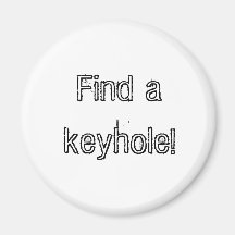 Keyhole Kylskåps Magneter