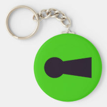 Keyhole Nyckel Ringar