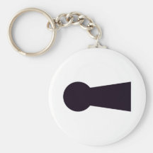 Keyhole Nyckel Ringar