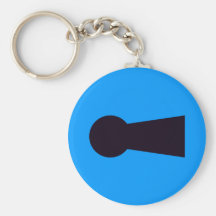 Keyhole Nyckel Ringar