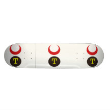 Khanate Uganda flagga Anpassningsbara Skateboard