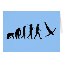 Kickdykareevolution av mandykningvatten sport kort