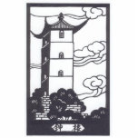 Kinesisk Pagoda Photo Cutout