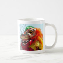 Kinesiskt nytt år kaffe kopp