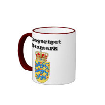 Kingdom of Denmark mugg/Kongeriget Danmark mugg