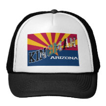Kingman Arizona flaggarutt 66 Keps