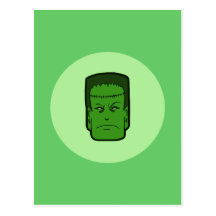 Kitschy Frankenstein Vykort