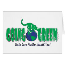 KITTY-GOING-GREEN kort