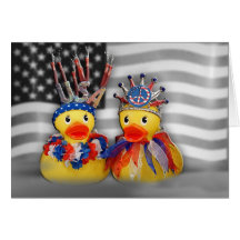 Kläckt i USA! Hälsnings Kort