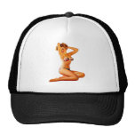 Klämma fast upp flicka baseball hat