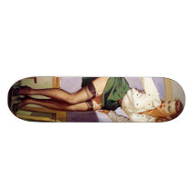 Klämmer fast den stygga lärare för vintage upp fli anpassningsbara skateboard