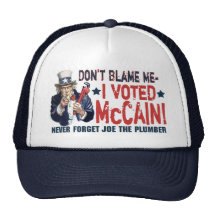 Klandra inte mig, mig röstade McCain utrustar Mesh Kepsar