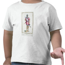 Klänning av en normandisk soldat från 'Receuil des T Shirt