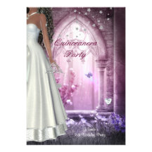 Klänning för vit Quinceanera för 15th födelsedagsf Tillkännagivanden