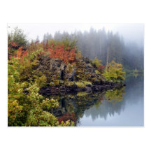 Klar sjö vykort