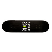 Klassificera av studenten 2012gult kasta i sig anpassad skate board