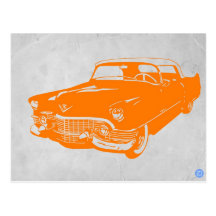 Klassiker Chevy Vykort