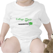 Klassiker för högskolaställeWashington stad Tee Shirt