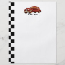 Klassikerbilchaufför Flygblad