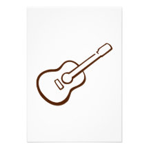 Klassikergitarr Anpassade Inbjudan