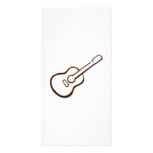 Klassikergitarr Fotokort Mall