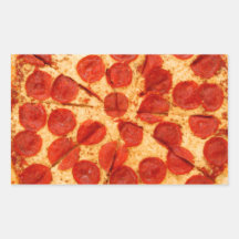 klassikerpizzaälskare retangel klistermärken