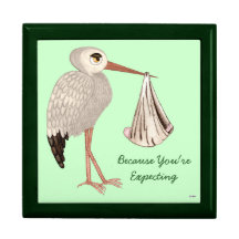 KlassikerStork (neutralt) 1 (baby shower) Minnessakar