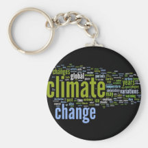 klimatförändring en nyckelring