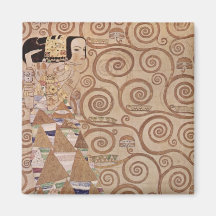 Klimt ~-förväntan kylskåpmagneter