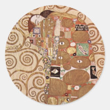 Klimt - Werkvorlagen zum Stocletfries Runda Klistermärken