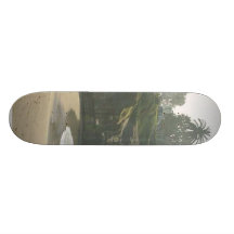 Klippa för bröllop för Sand för La Jolla Covehav v Skateboard