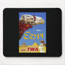 Klipsk TWA för egypten Mus Mattor