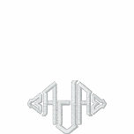 Klipska den broderade kickmonogramen klår upp broderade jackor