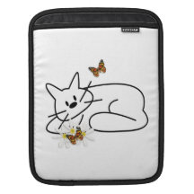 Klotterkatt iPad Sleeve