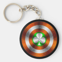 Klöver av Irland Nyckel Ring