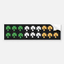 Klöverflagga Bildekal