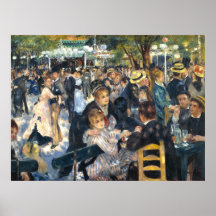 Klumpa ihop sig, vid Pierre-Auguste Renoir Print
