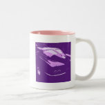 Kluvna fönsterbilar för klassiker kaffe mugg