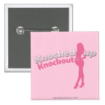 Knackas upp knockout- baby shower Mamma-till- Knappar