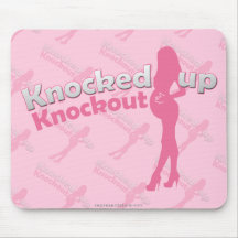 Knackas upp knockout- baby shower Mamma-till- Mus Mattor