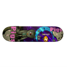 Knäckt grisSkateboard