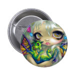 "Knäppas den bedårande Dragonling droppen" Knappar Med Nål