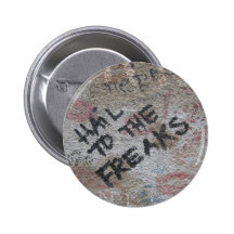 "Knäppas hagel till freakerna" Pins