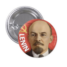 "Knäppas LENIN" Knappar Med Nål