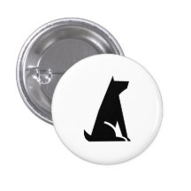 Knäppas pictogramen "för den bra hunden" pins