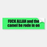 Knull Allah och kamlet som han red in på Bildekaler