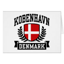 Kobenhavn Hälsningskort