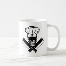 Kockskalle (B&W) Kaffe Muggar