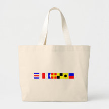 Kodifiera flagga Charlie Tygkassar